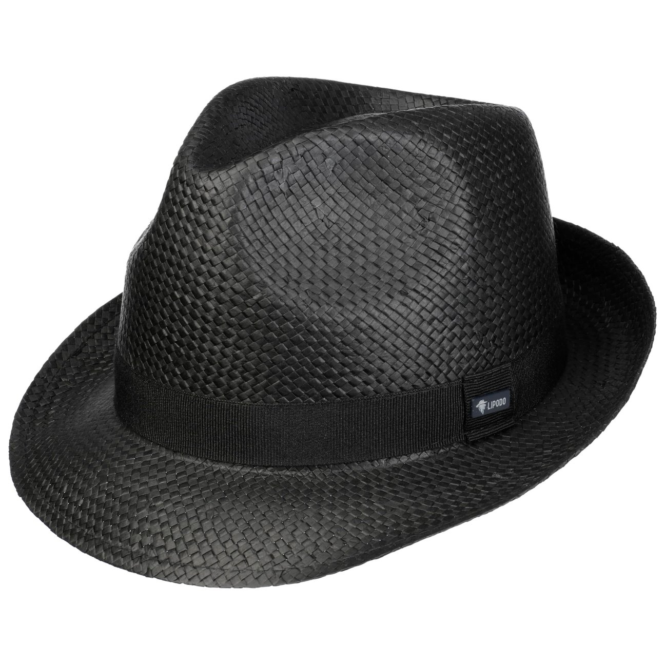 Lipodo Women's Black City Trilby Hat By