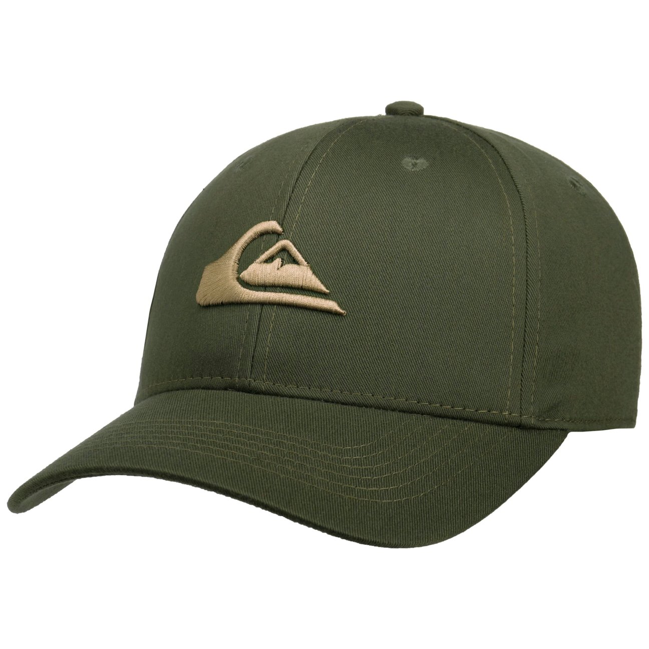 Quiksilver Olive Decades Snapback Cap By