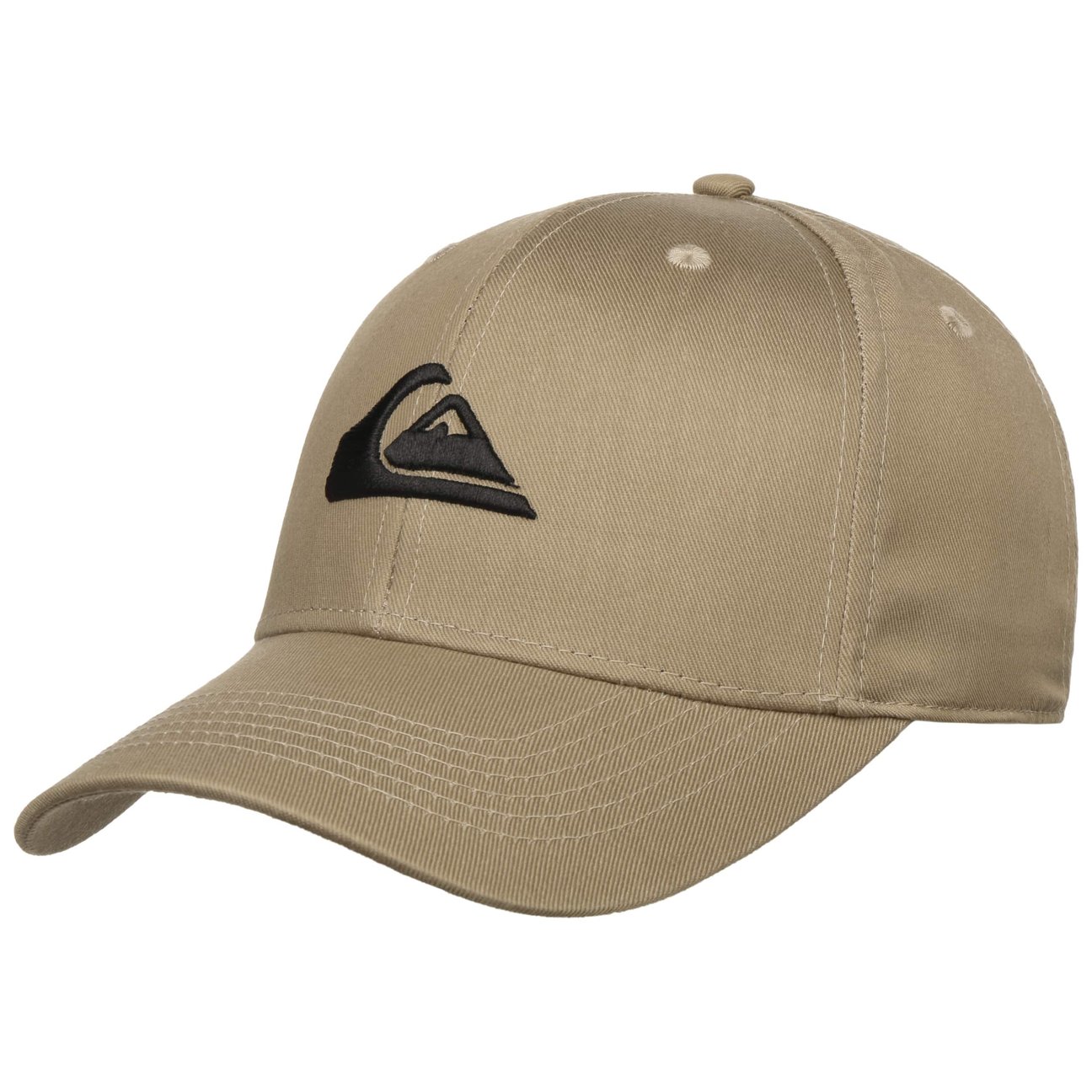 Quiksilver Beige Decades Snapback Cap By