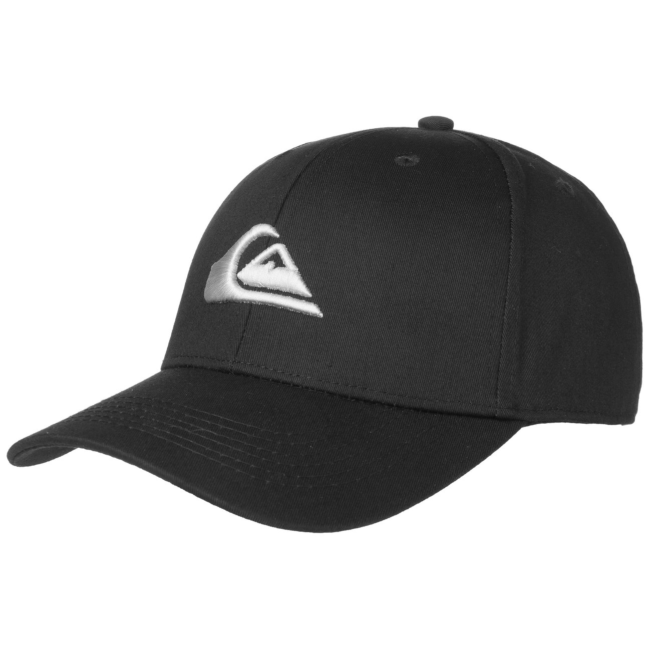 Quiksilver Black Decades Snapback Cap By