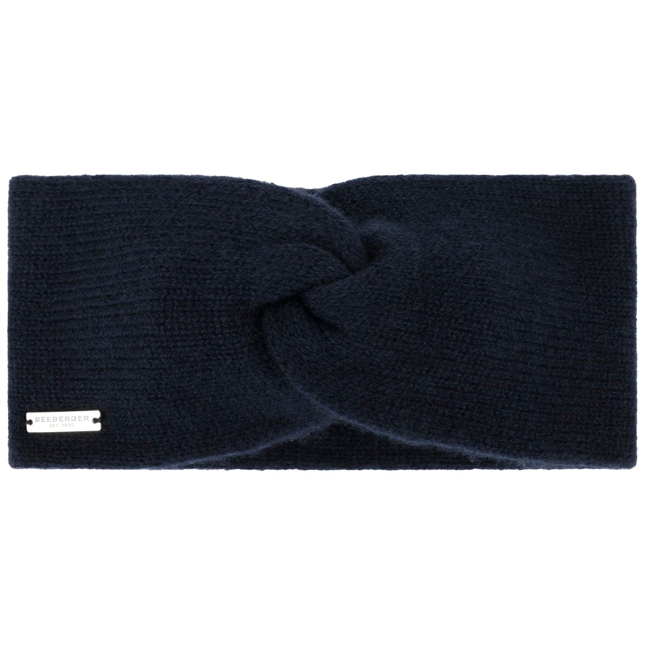 Seeberger Women's Navy Lasuna Cashmere Bandeau By