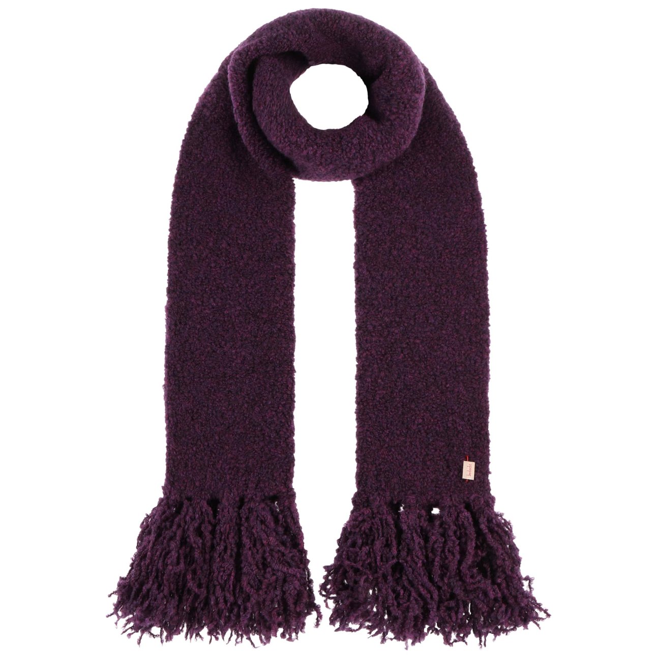 Bedacht Unisex Plum Bratz Alpaca Wool Scarf By