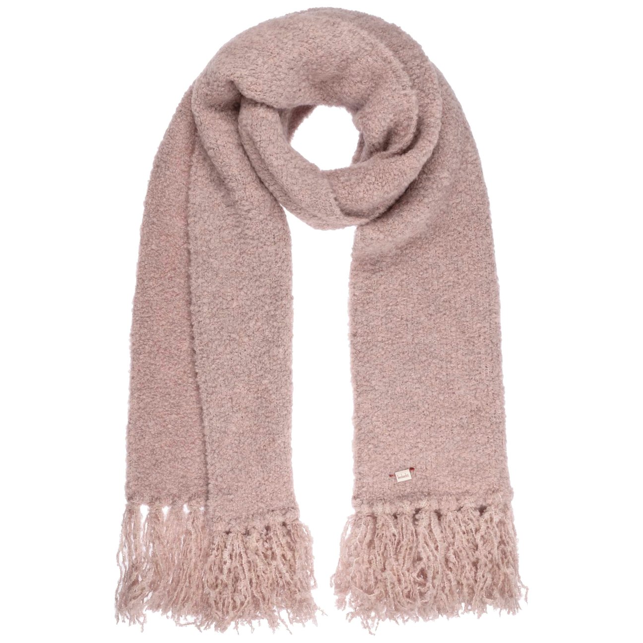 Bedacht Unisex Oldrose Bratz Alpaca Wool Scarf By