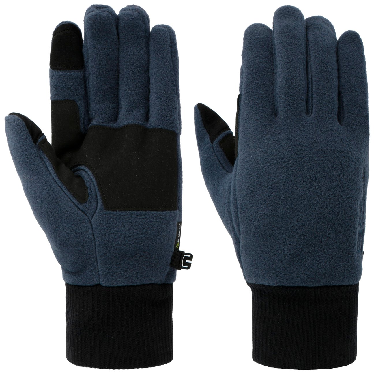 Jack Wolfskin Women's Navy Vertigo Fleece Gloves By