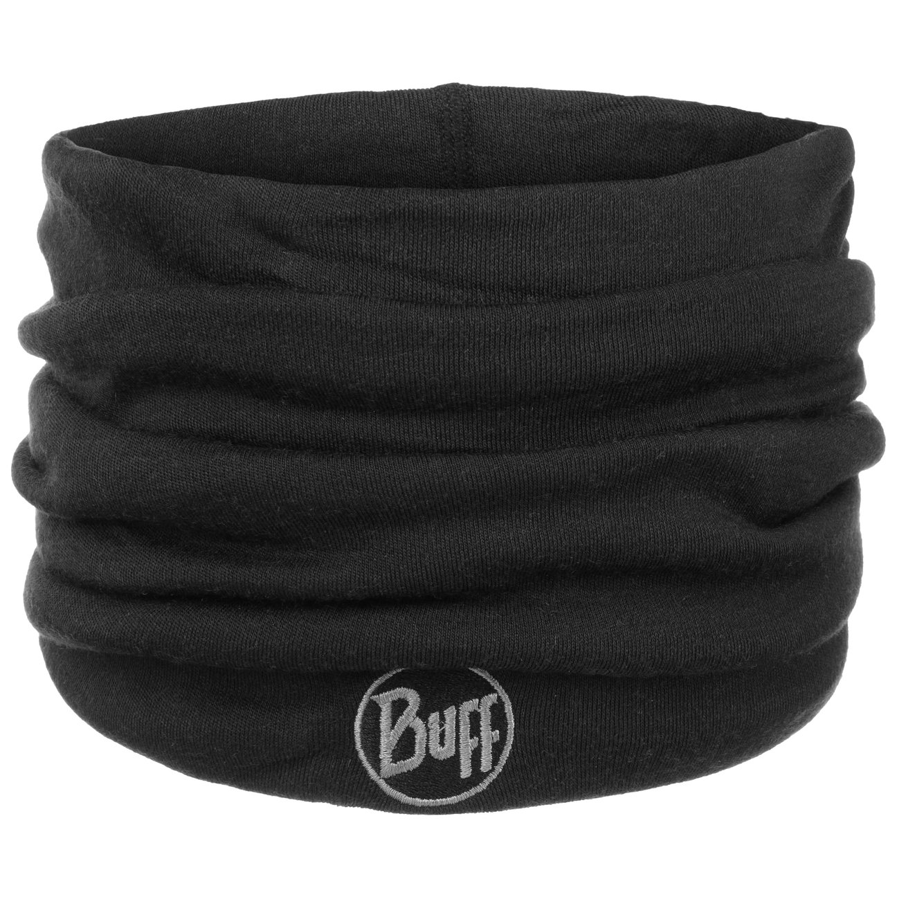 Buff Women's Black Heavyweight Merino Multifunctional Bandana By