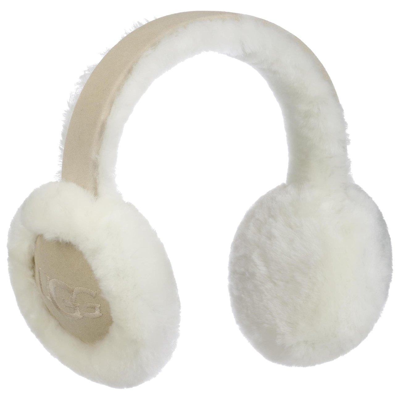Ugg Women's Oatmeal Classic Sheepskin Ear Warmers By