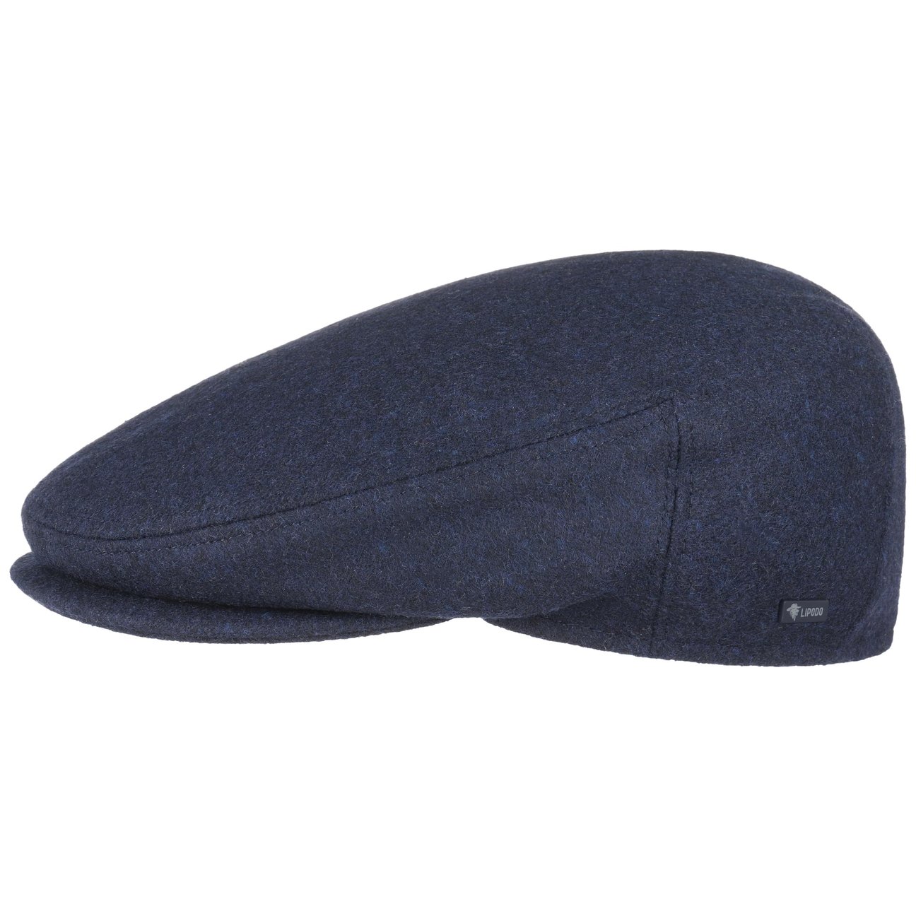 Lipodo Women's Navy Inglese Classic Flat Cap By