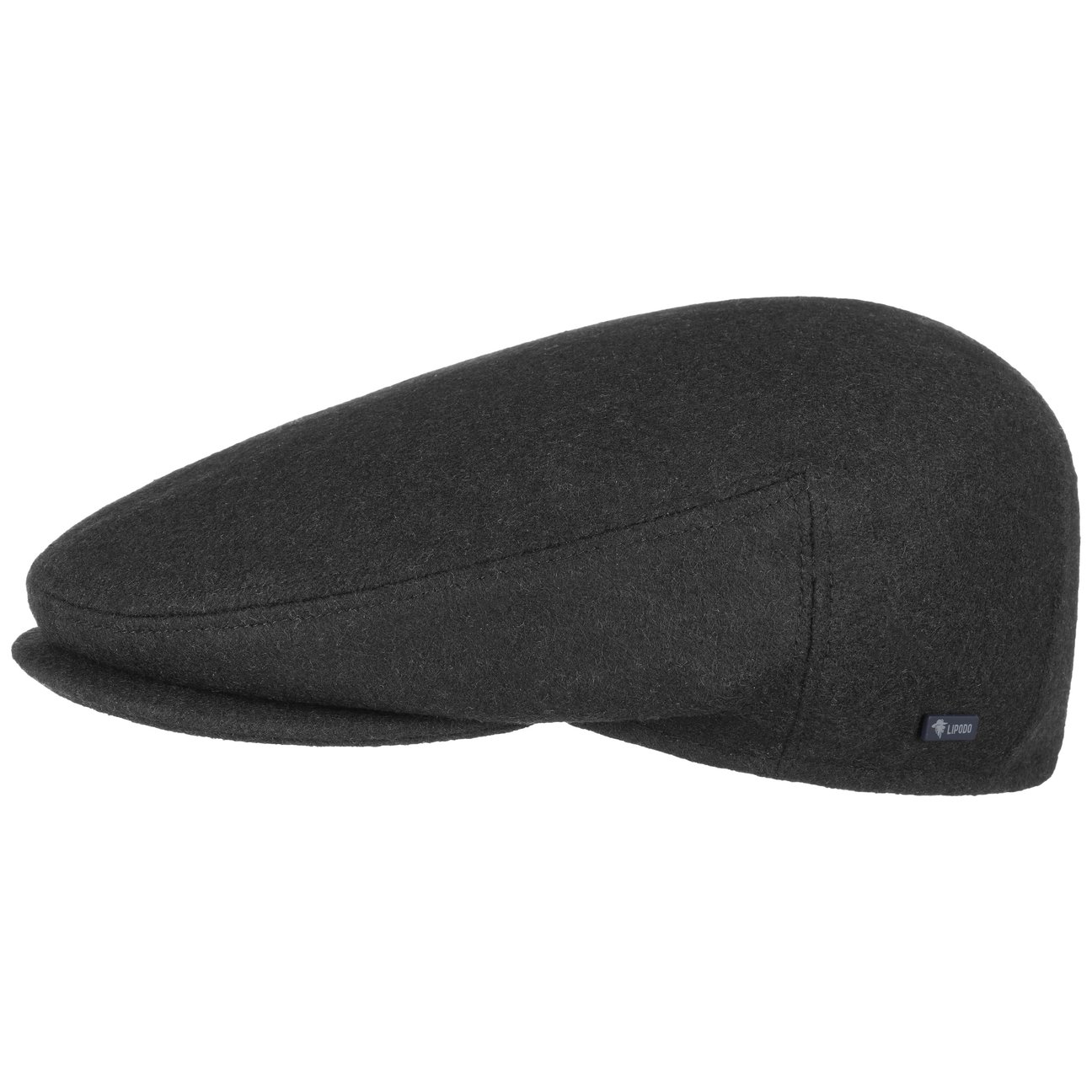 Lipodo Women's Black Inglese Classic Flat Cap By