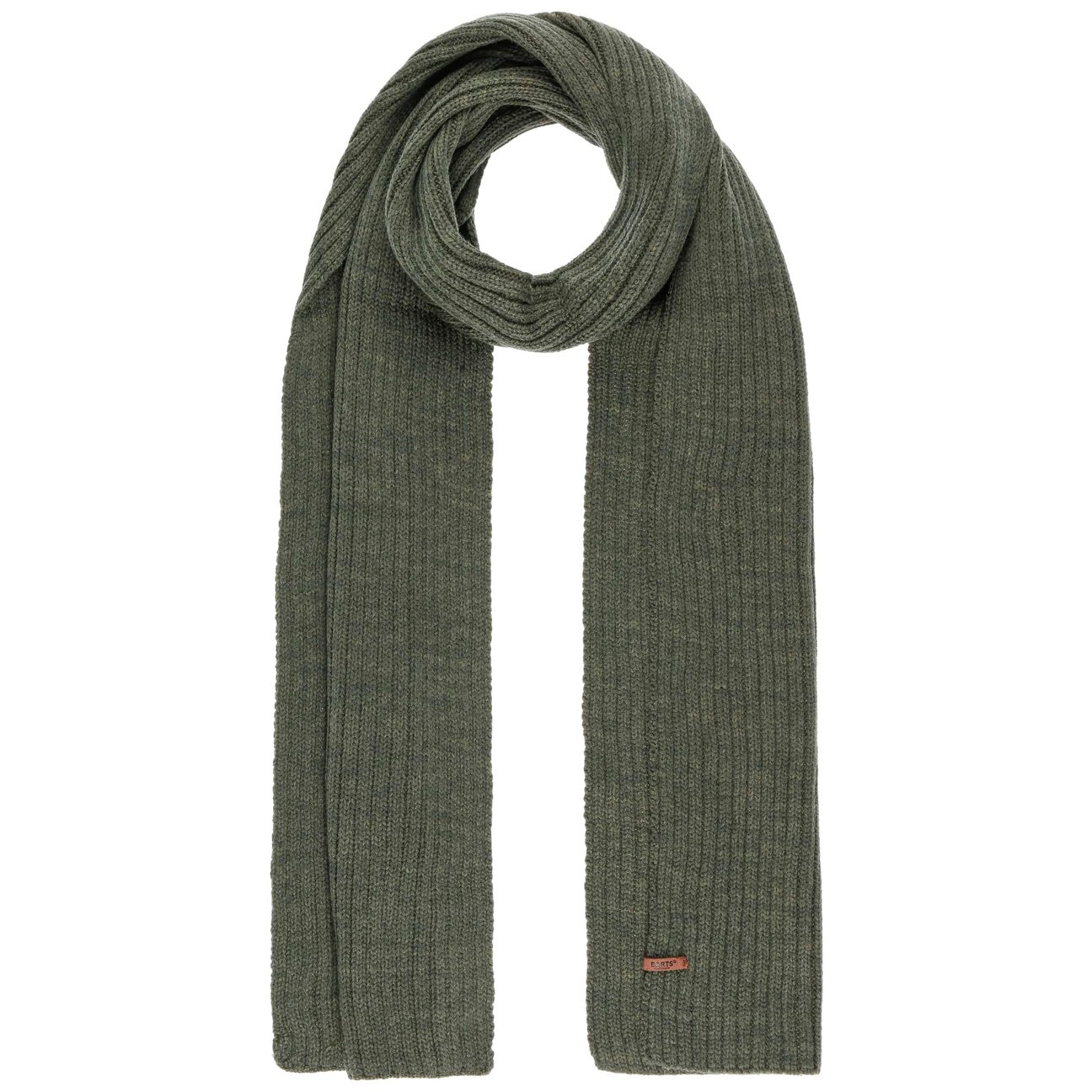 Barts Men's Olive Wilbert Sustainable Scarf By