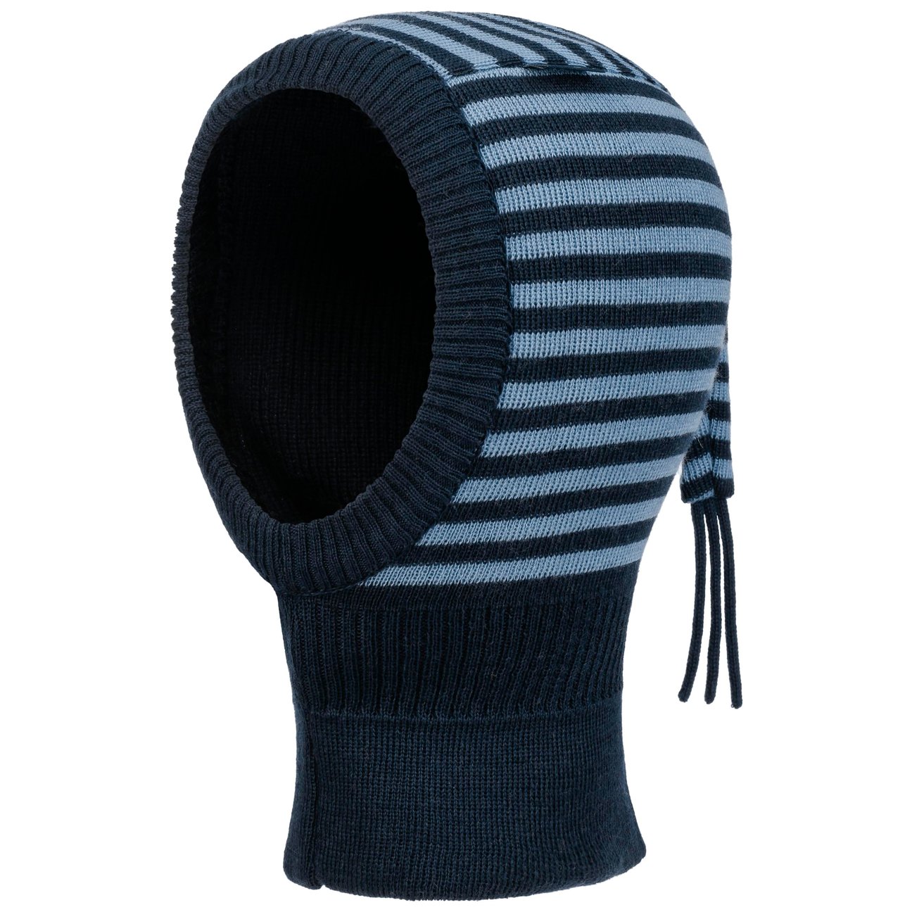 Maximo Navy Twotone Stripes Balaclava By