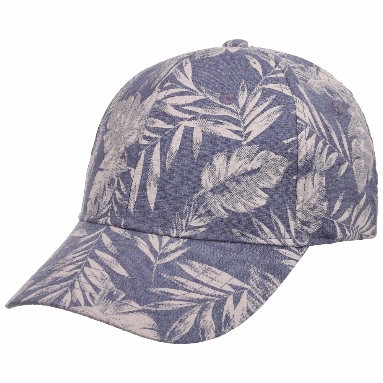 Lipodo Women's Navy Leaf Baseball Cap By