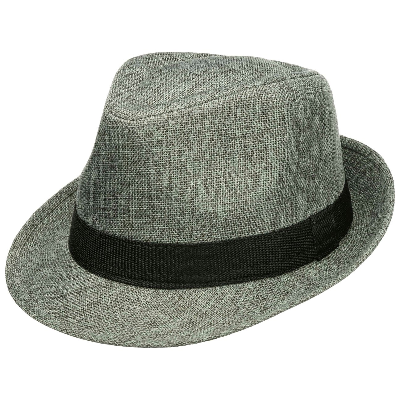 Lipodo Women's Grey Mélange Trilby Cloth Hat By