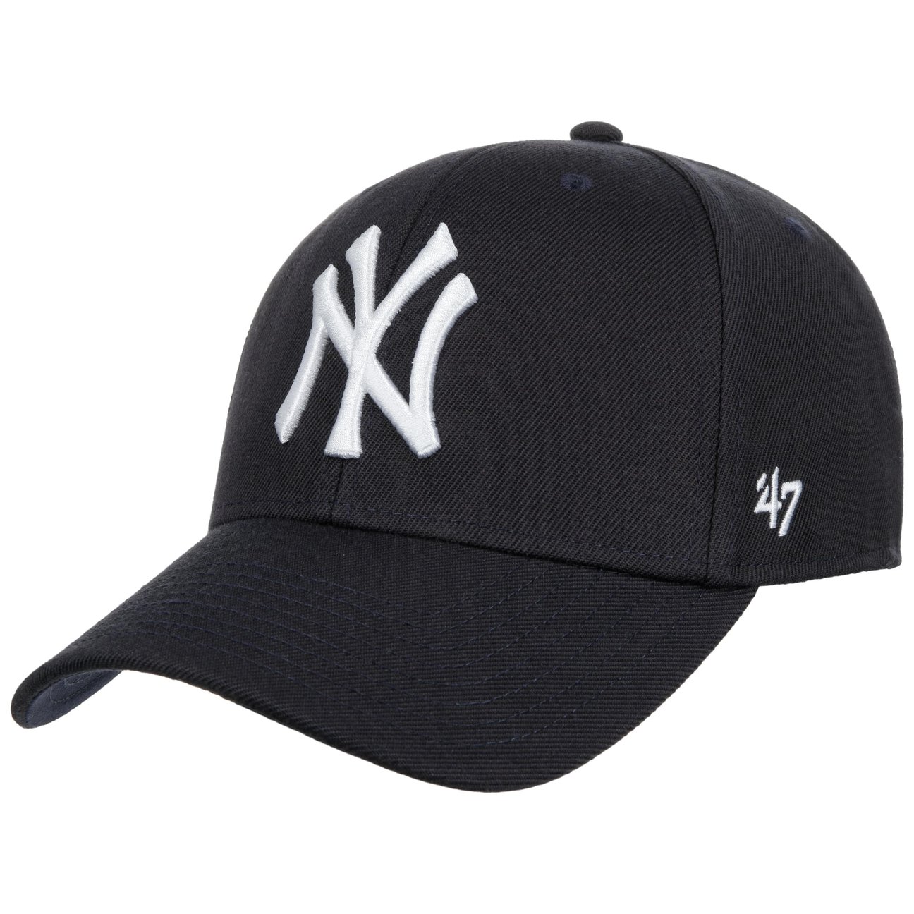 47 Brand Men's Navy Mvp Snapback Yankees Cap By