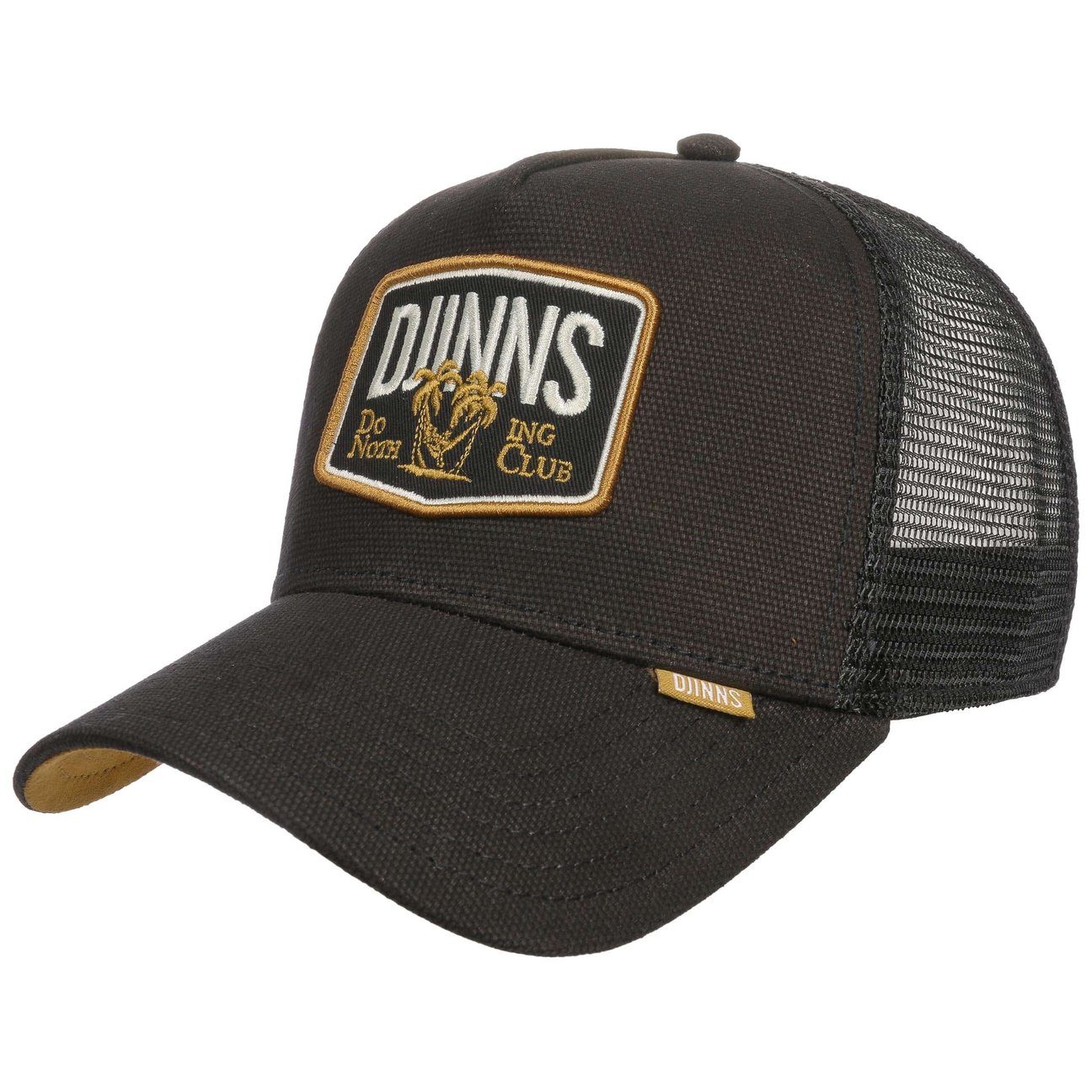 Djinns Men's Black Nothing Club Trucker Cap By