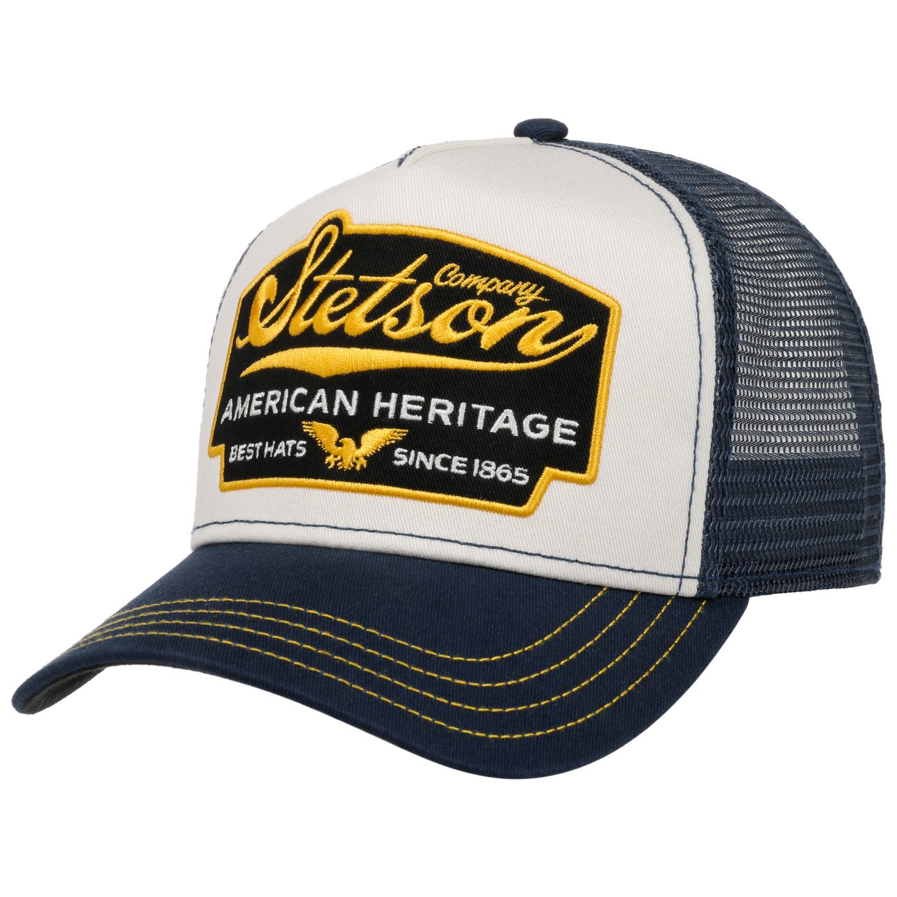 Stetson Women's Navy American Heritage Trucker Cap By