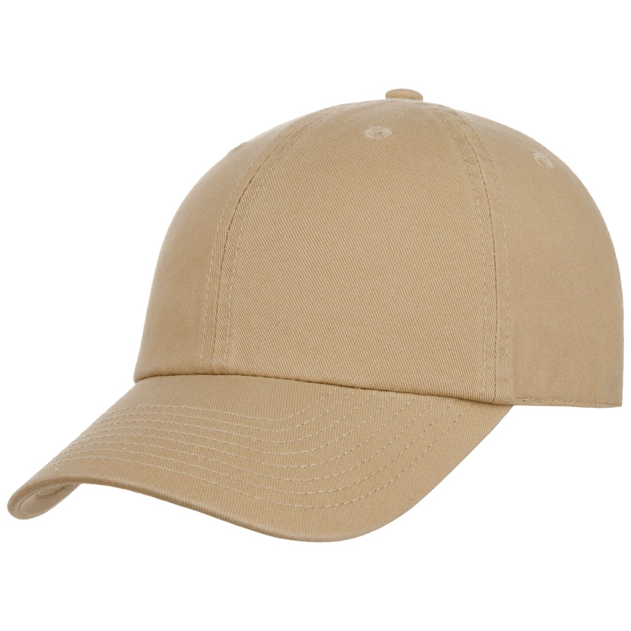 Hatshopping.co.uk Unisex Khaki Dad Hat Strapback Cap
