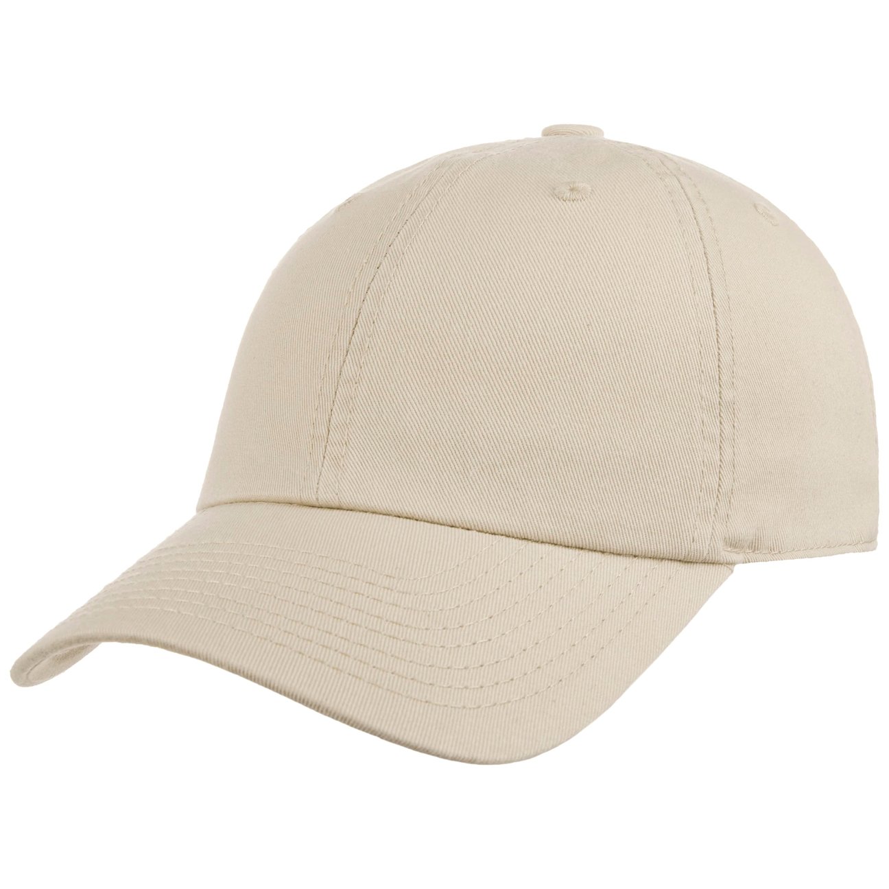 Hatshopping.co.uk Unisex Oatmeal Dad Hat Strapback Cap