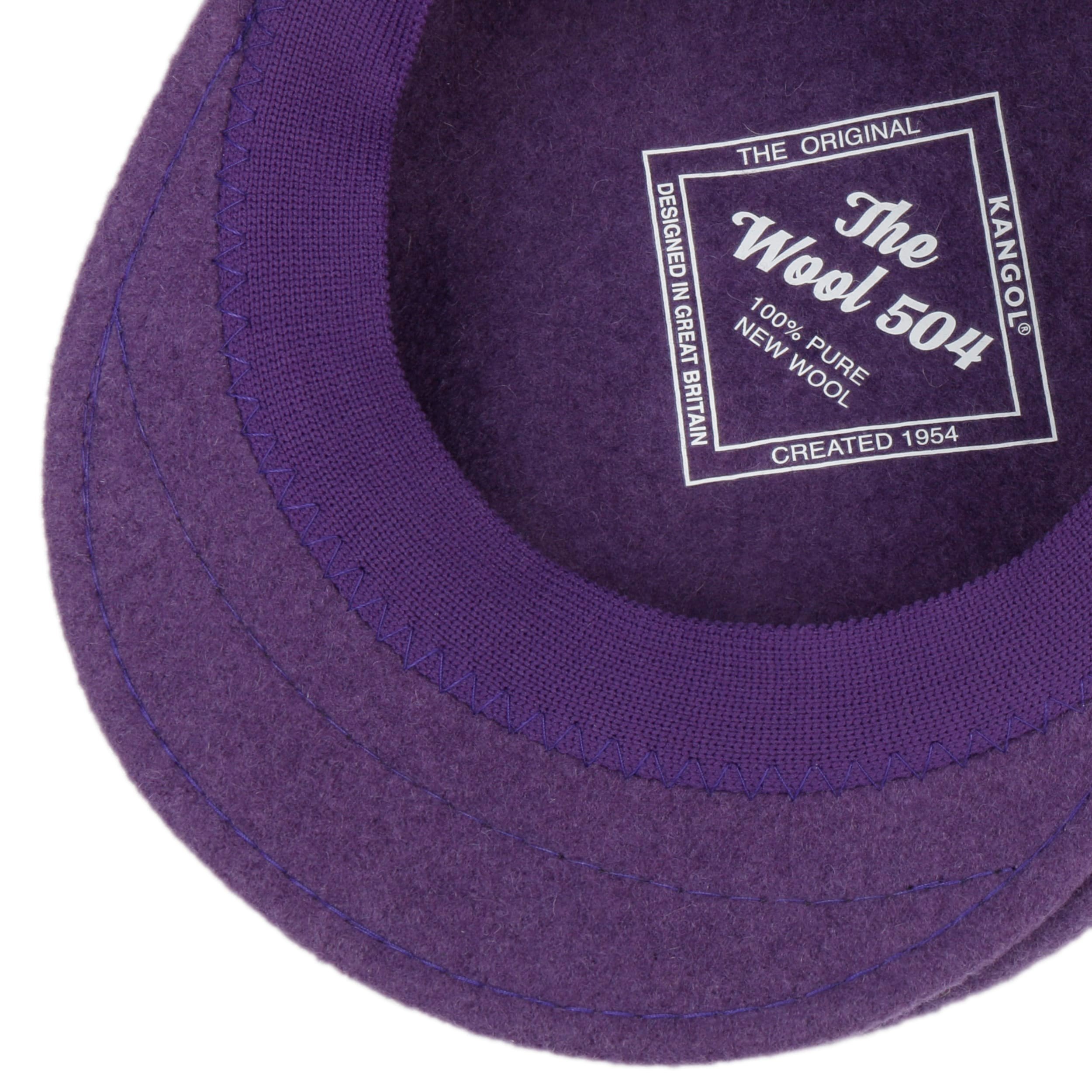 Kangol Unisex Wool 504 Cap - 0258BC-BK001