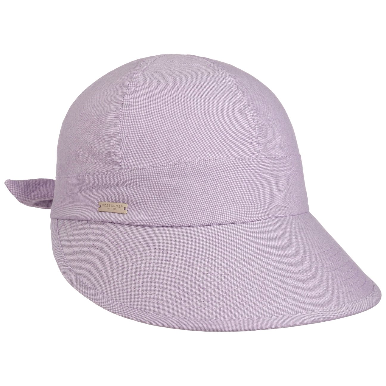 Seeberger Women's Lilac Chambry Peaked Cap By