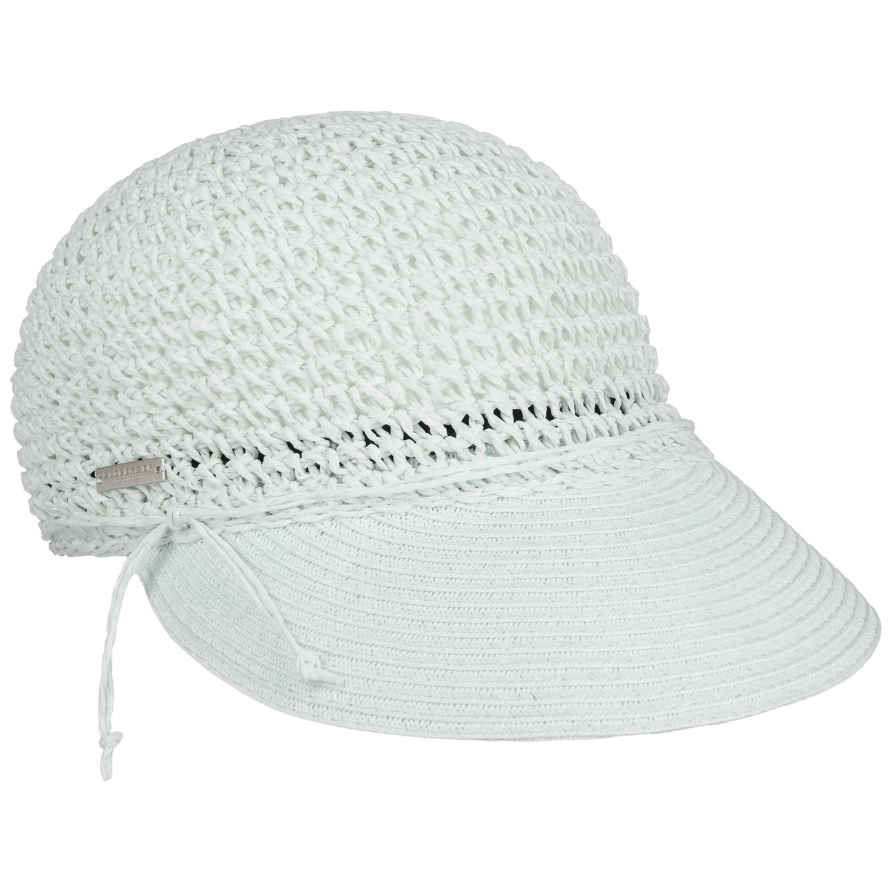 Seeberger Unisex Mint Green Uni Rollable Crochet Cap By