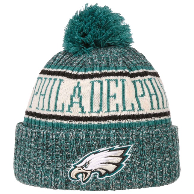 Philadelphia Eagles New Era Youth Identity Cuffed Knit Hat