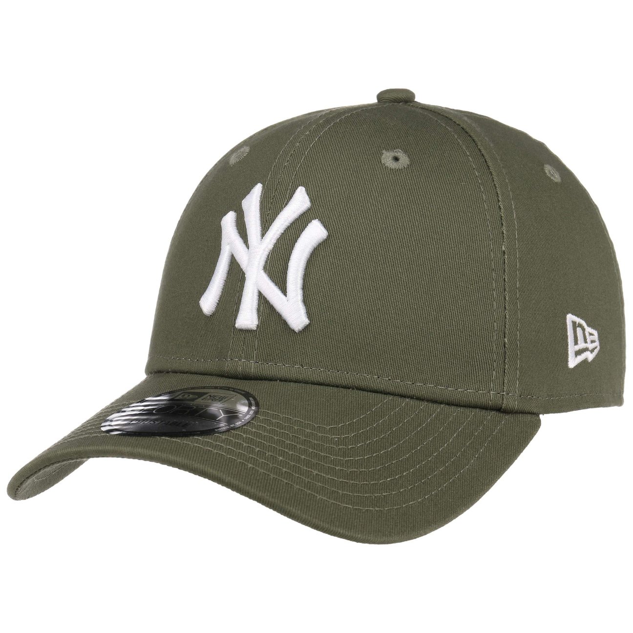 New Era Unisex Olive 9Forty Mlb Ess Yankees Cap By