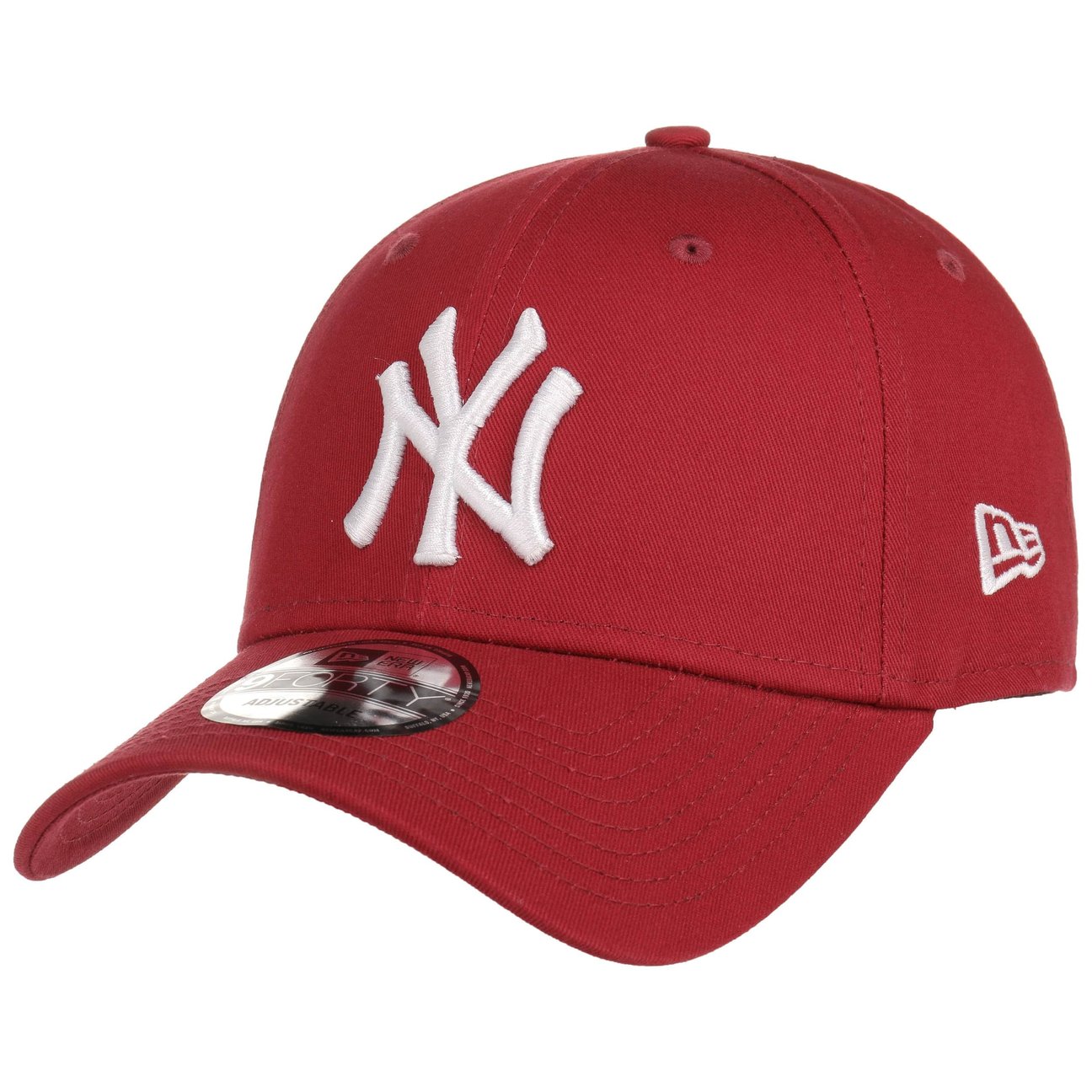 New Era Men's Bordeaux 9Forty Mlb Ess Yankees Cap By