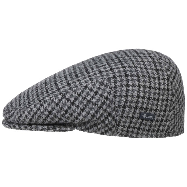 Inglese Classic Herringbone Flat Cap by Lipodo £25.95