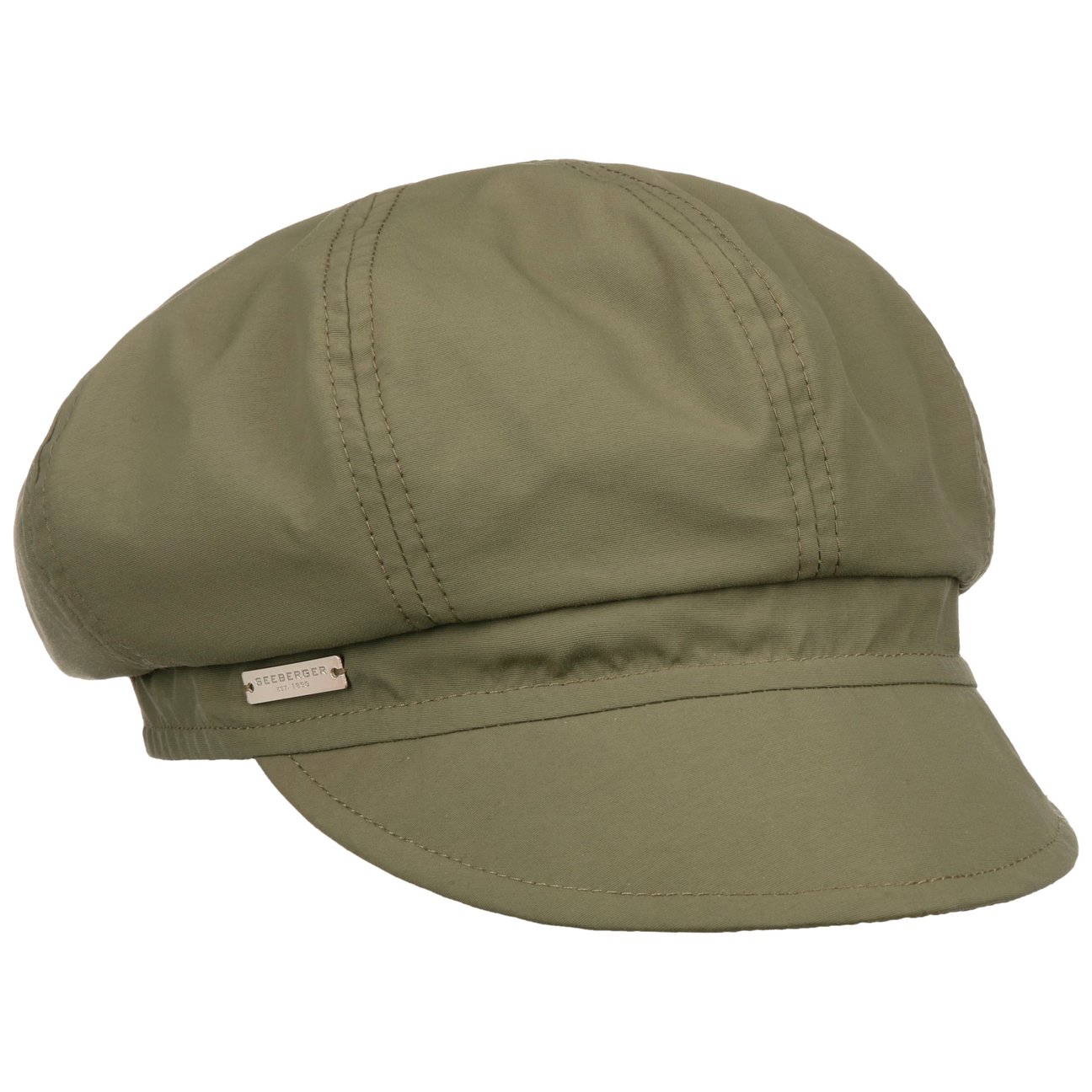 Seeberger Girls Olive Rainy Day Newsboy Cap By