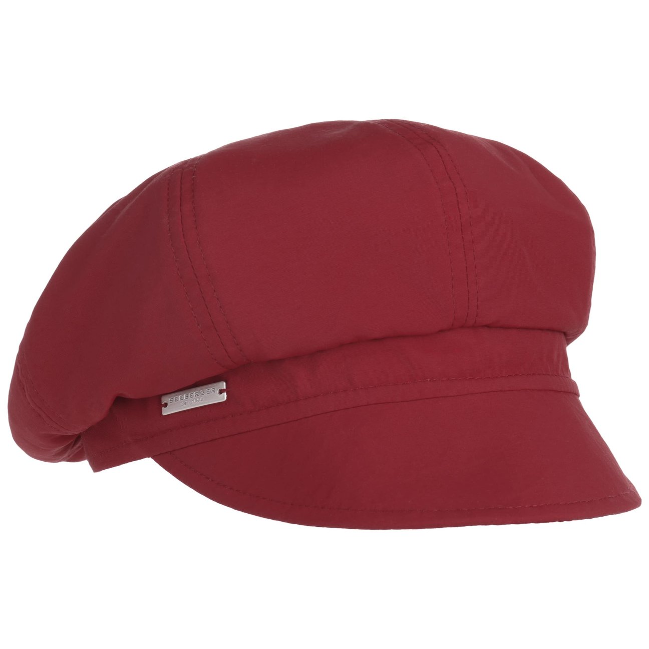 Seeberger Girls Red Rainy Day Newsboy Cap By