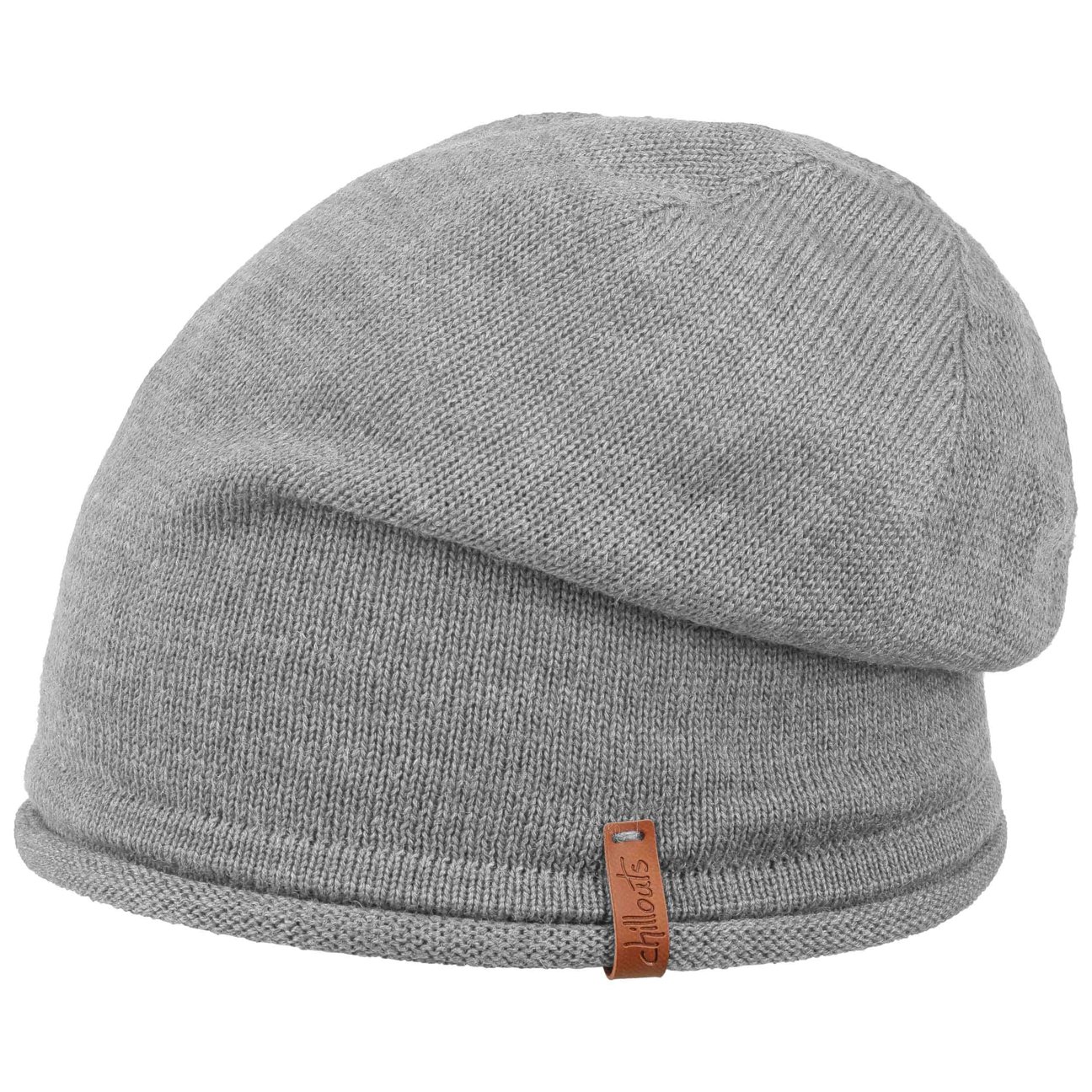 Chillouts Men's Grey Leicester Oversize Beanie By