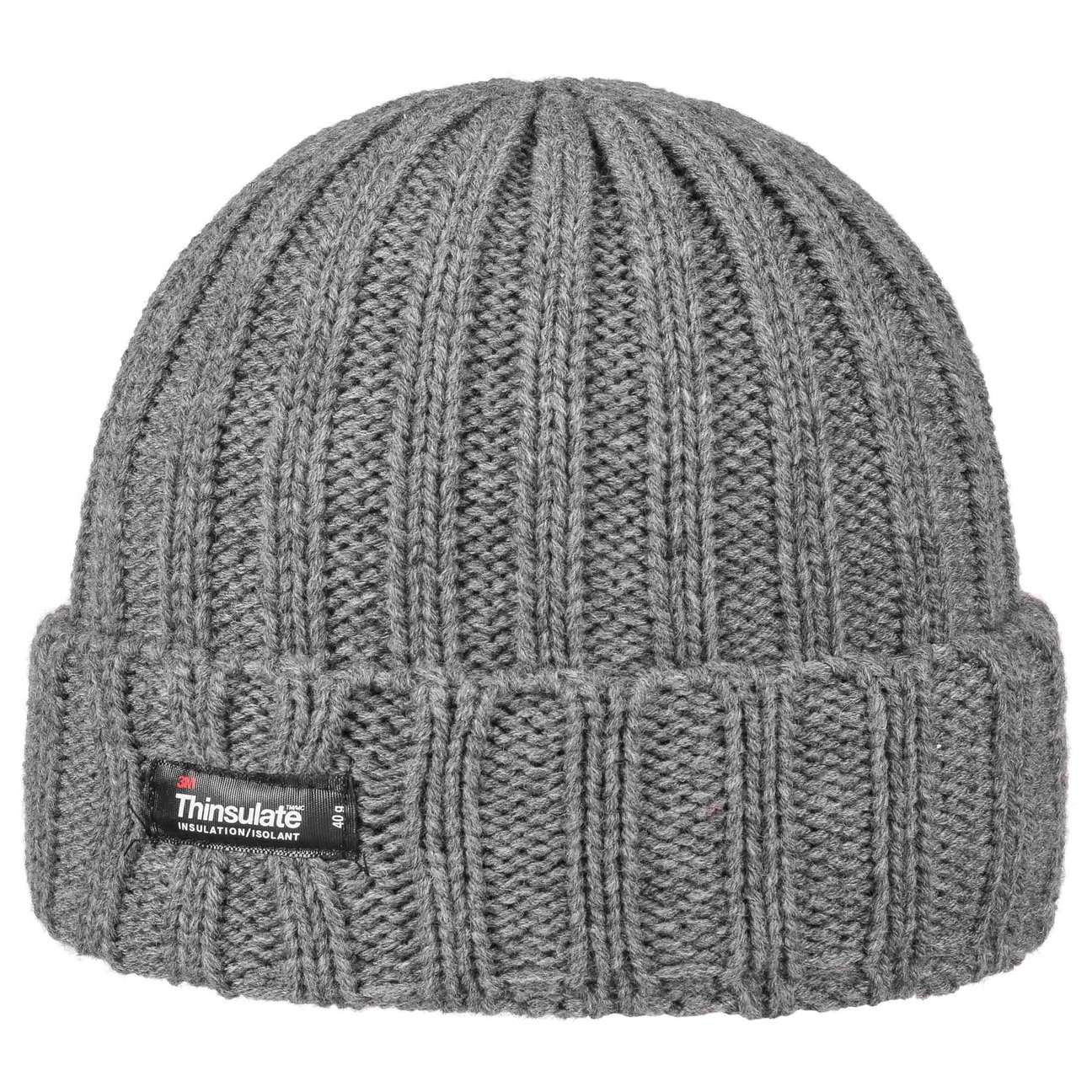 Lipodo Women's Grey Thinsulate Knit Hat With Cuff By