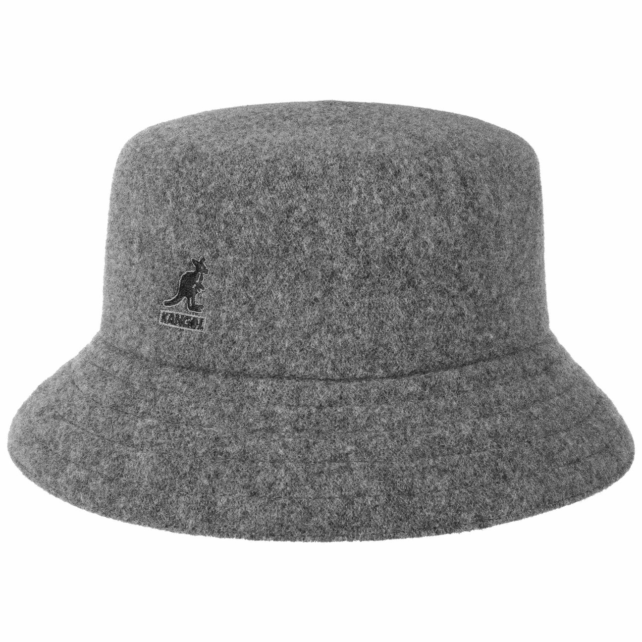 Kangol Men's Grey Wool Lahinch Bucket Hat By