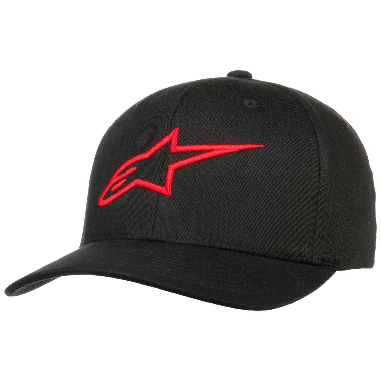 Alpinestars Black/Red Ageless Curve Hat Size: S/M - Image 3