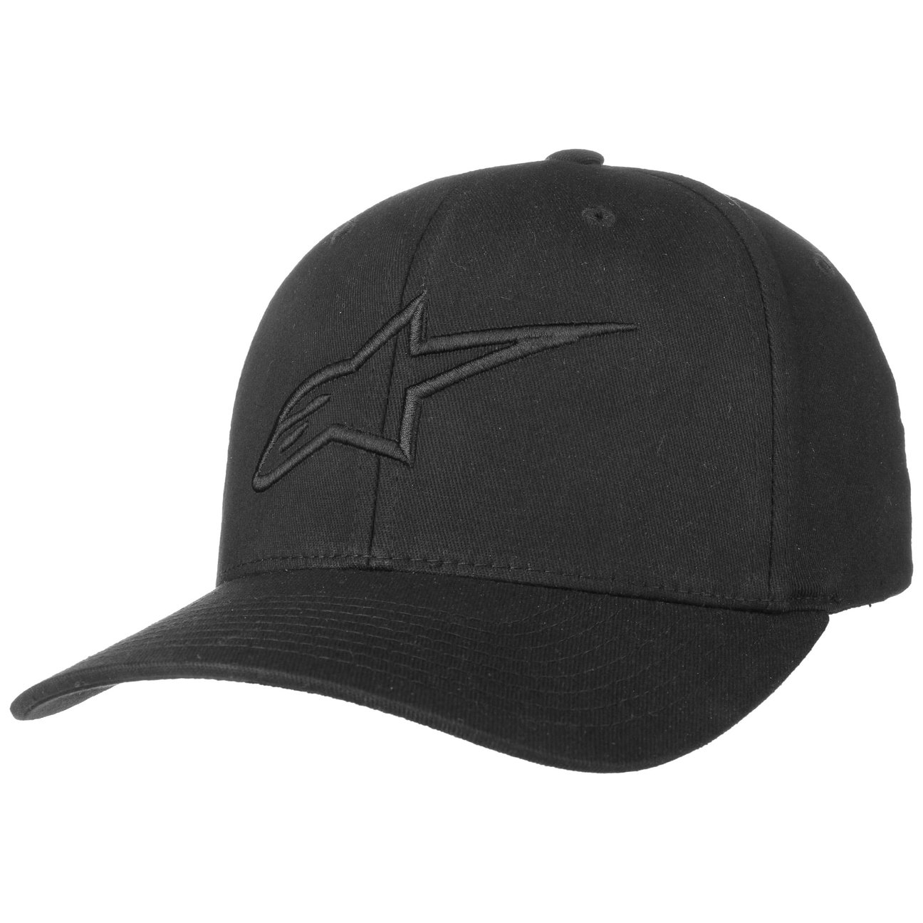 Alpinestars Black-Black Ageless Curved Flexfit Cap By