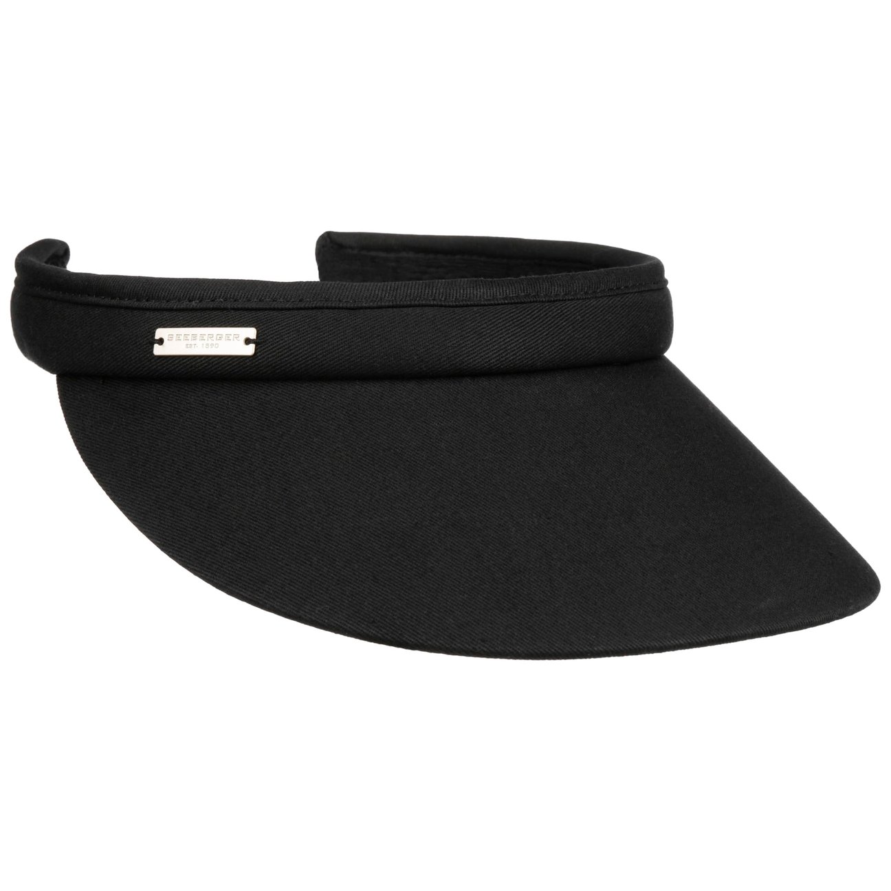 Seeberger Unisex Black Azalee Visor By