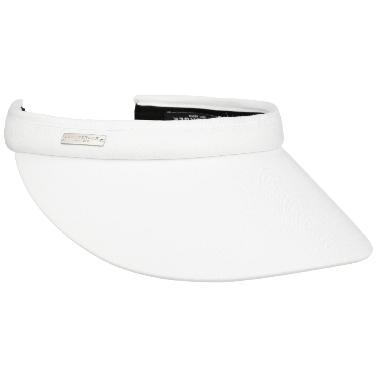 Seeberger Unisex White Azalee Visor By