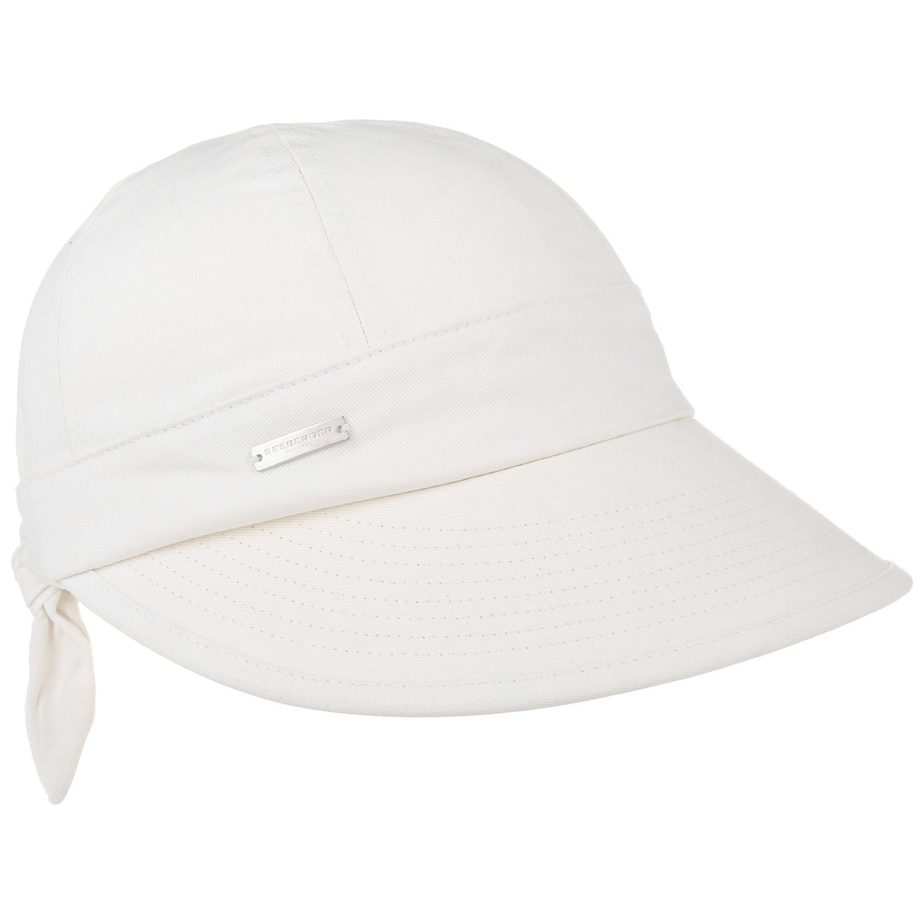 Seeberger Unisex White Sunshine Cap By