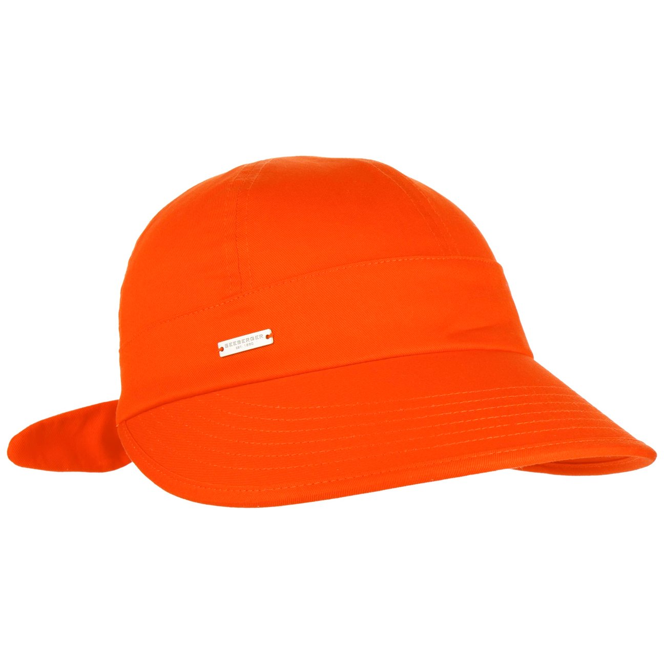 Seeberger Unisex Orange Sunshine Cap By