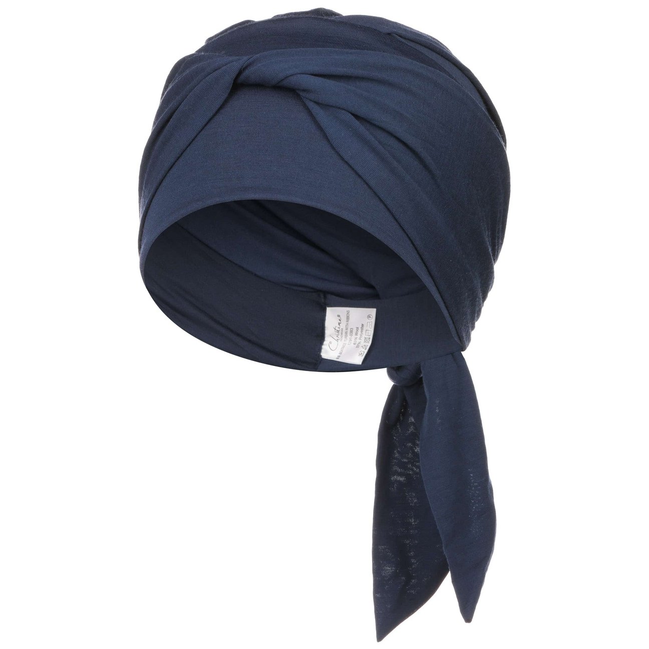 Christine Headwear Women's Navy Beatrice 37.5 Grad Turban By