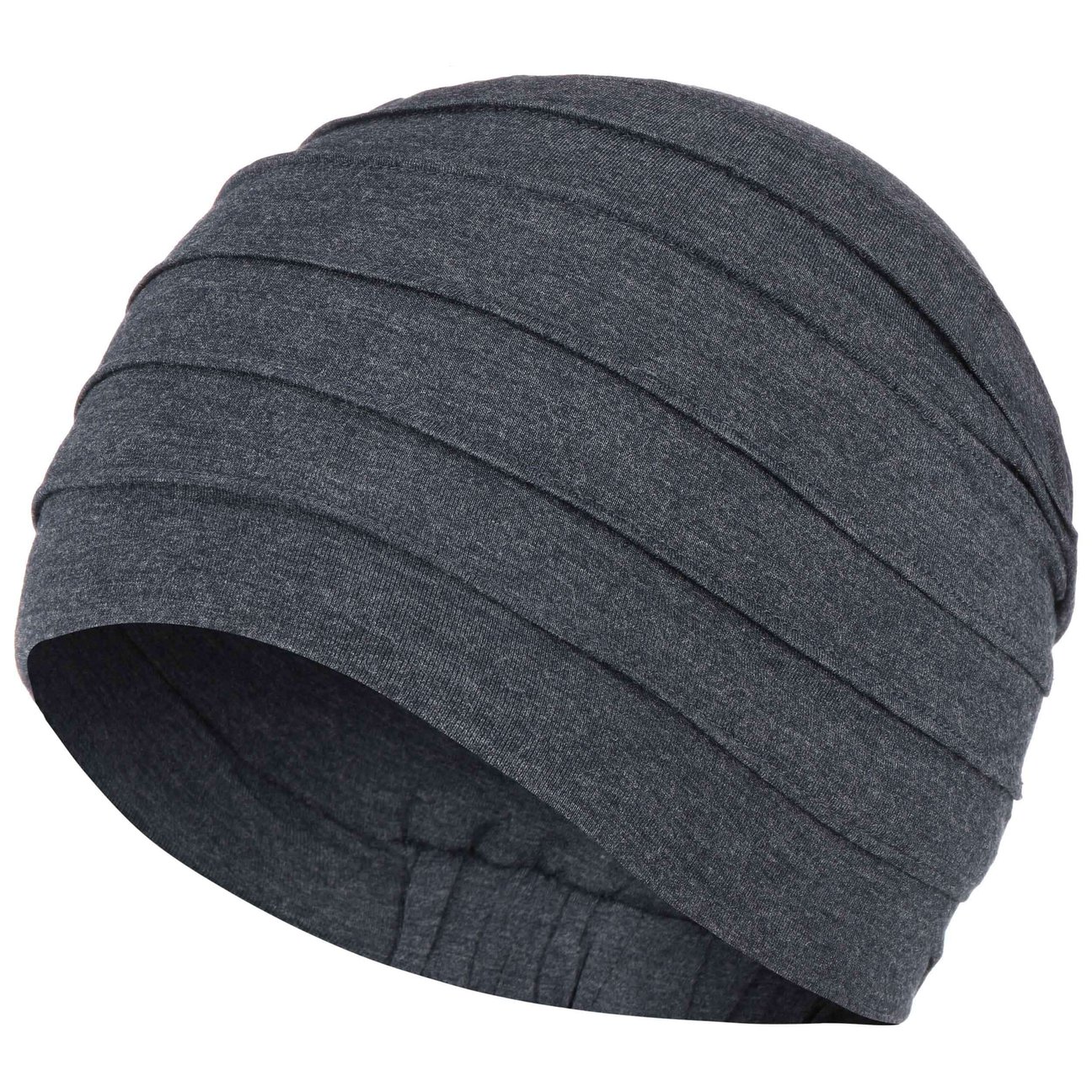Christine Headwear Women's Blue-Mottled Yoga Uni Bamboo Turban By