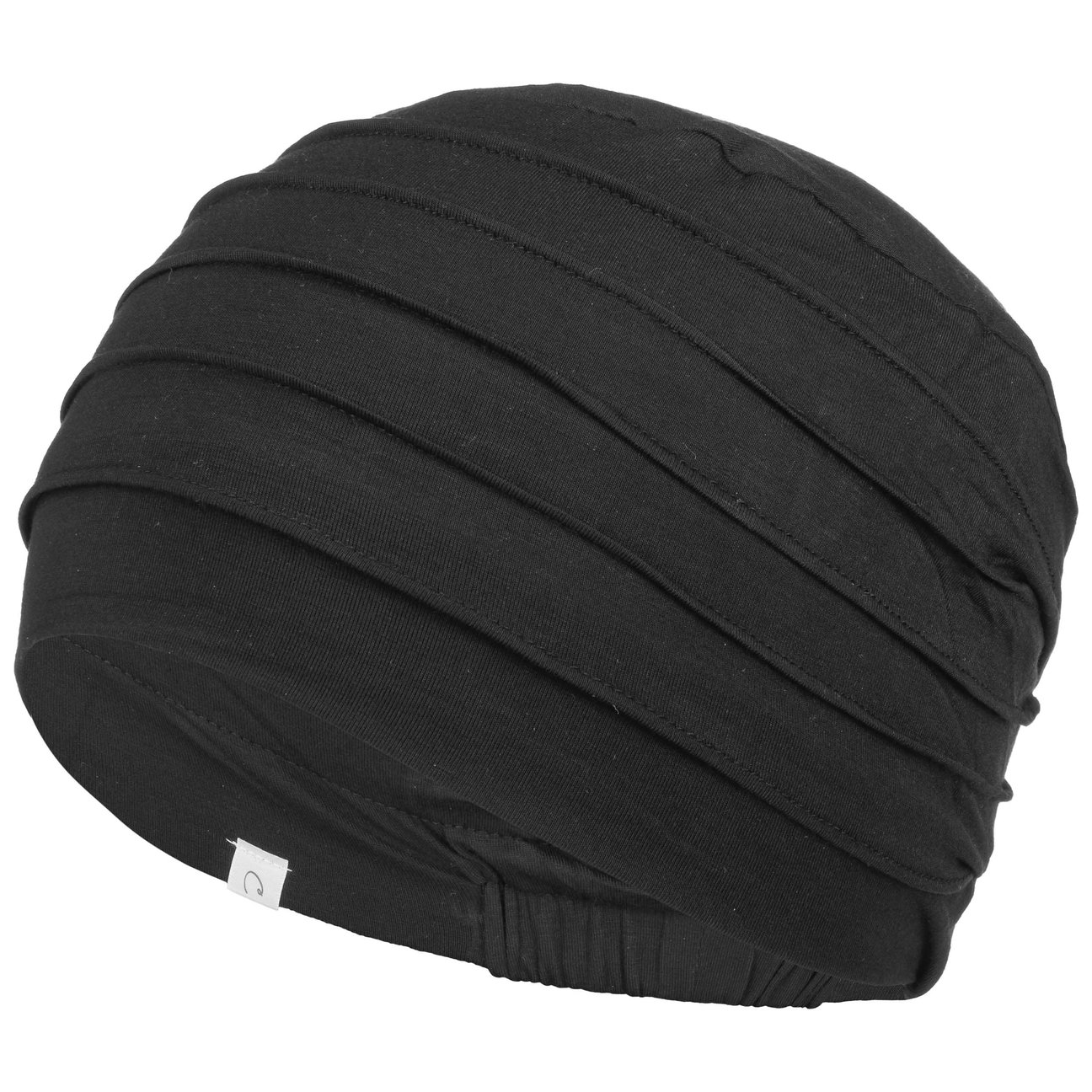 Christine Headwear Women's Black Yoga Uni Bamboo Turban By