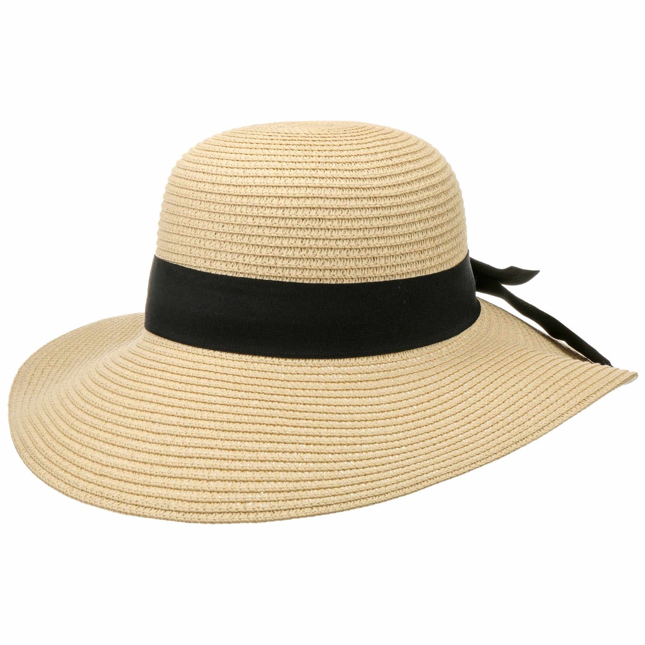 Lipodo Women's Beige Timenta Classic Floppy Hat By