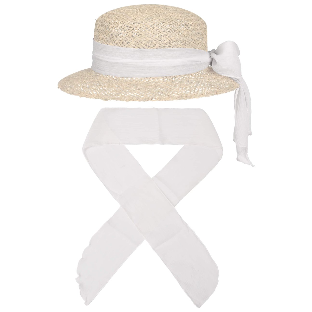 Lipodo Women's White Multitasking All-In-One Scarf By