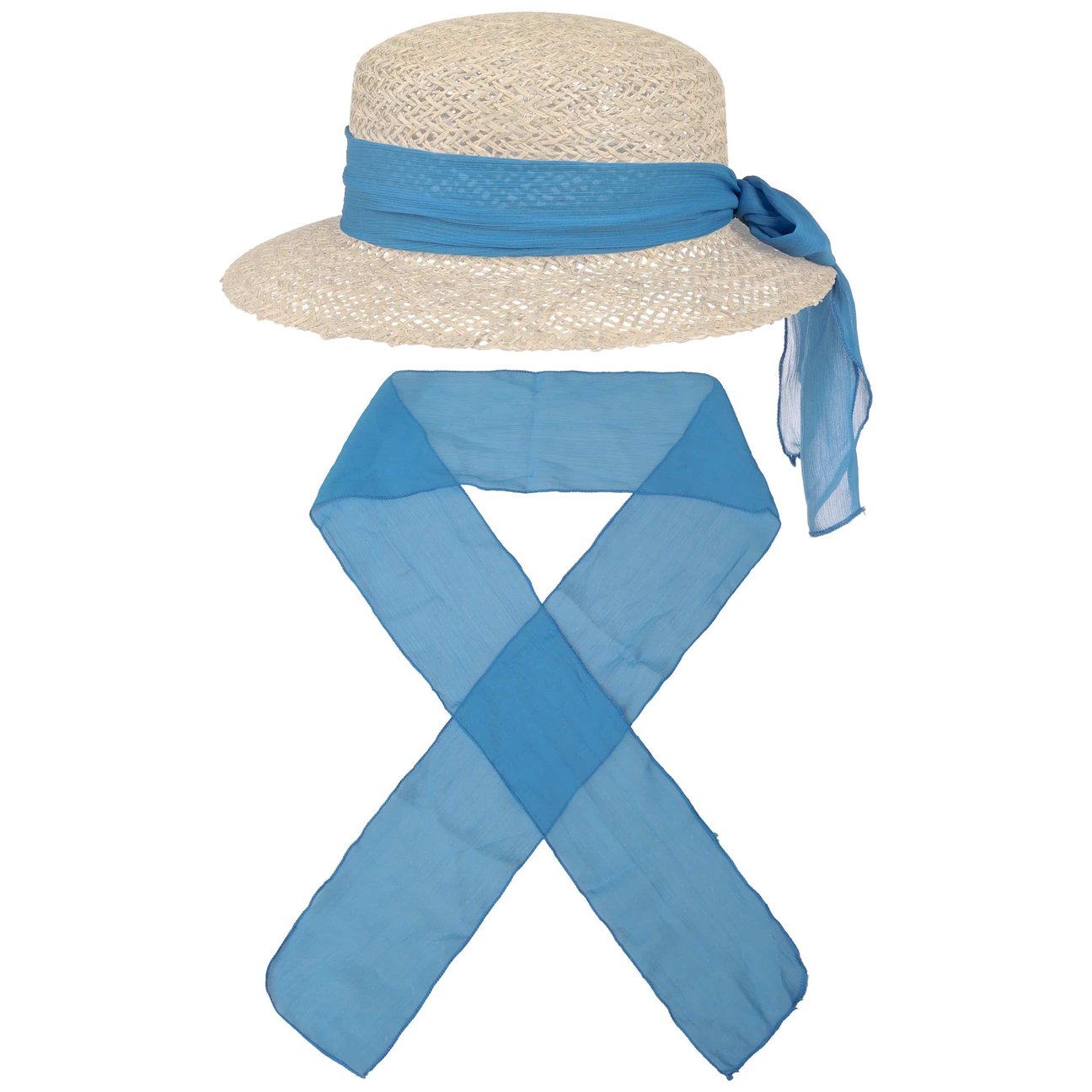 Lipodo Women's Light Blue Multitasking All-In-One Scarf By