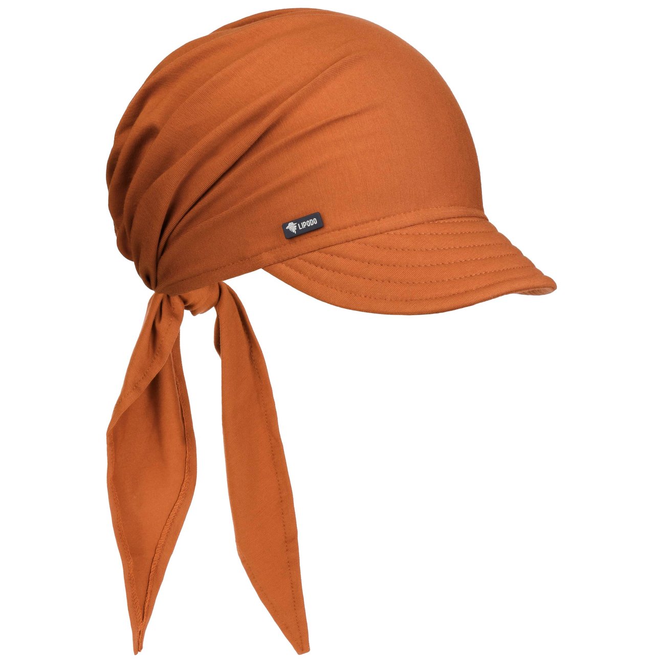 Lipodo Unisex Terracotta Bandana Cap By