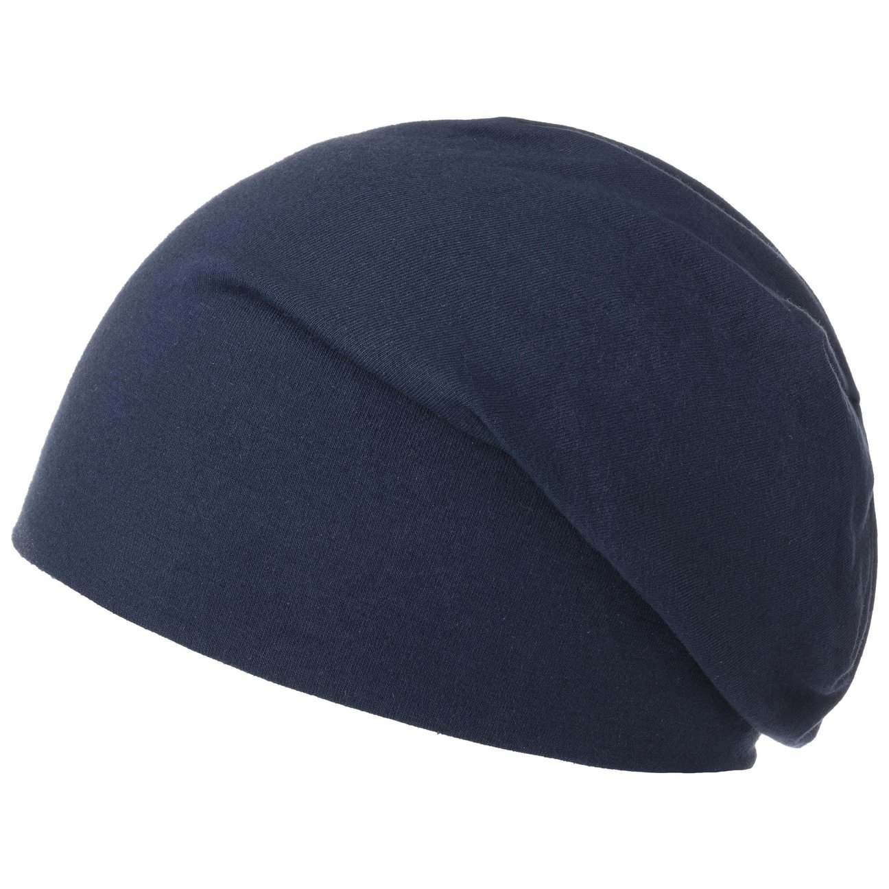 Hatshopping.co.uk Women's Navy Flashy Oversize Beanie Hat