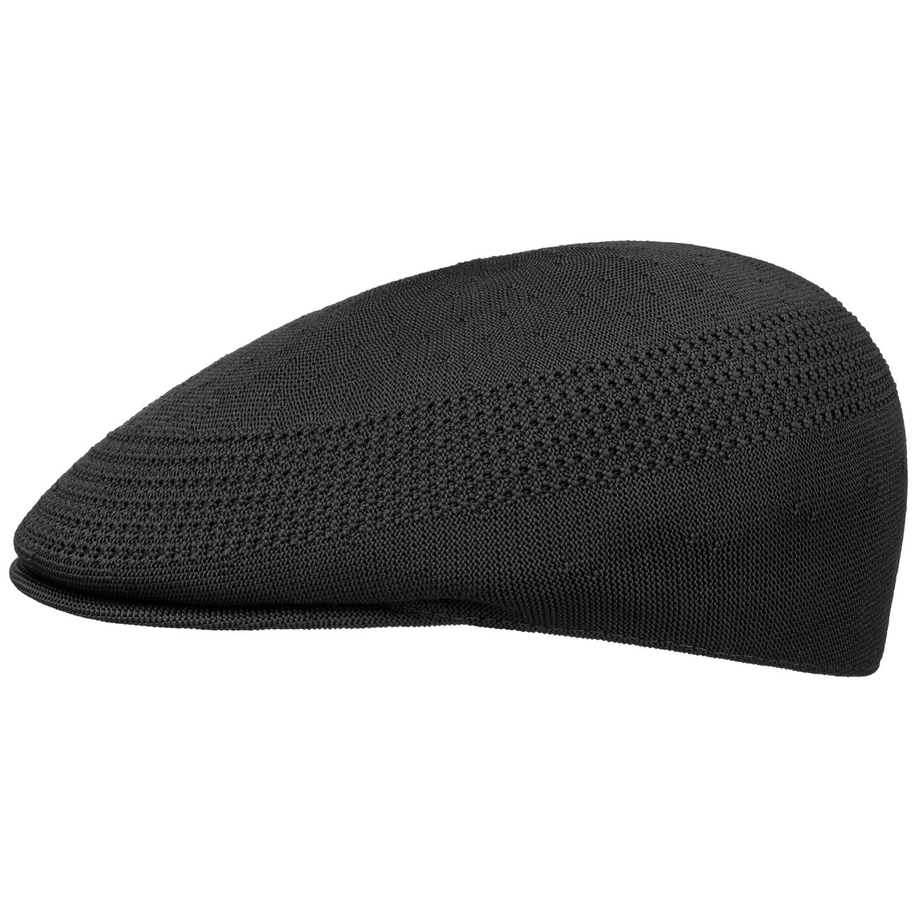 Kangol Unisex Black Tropic 507 Ventair Flat Cap By