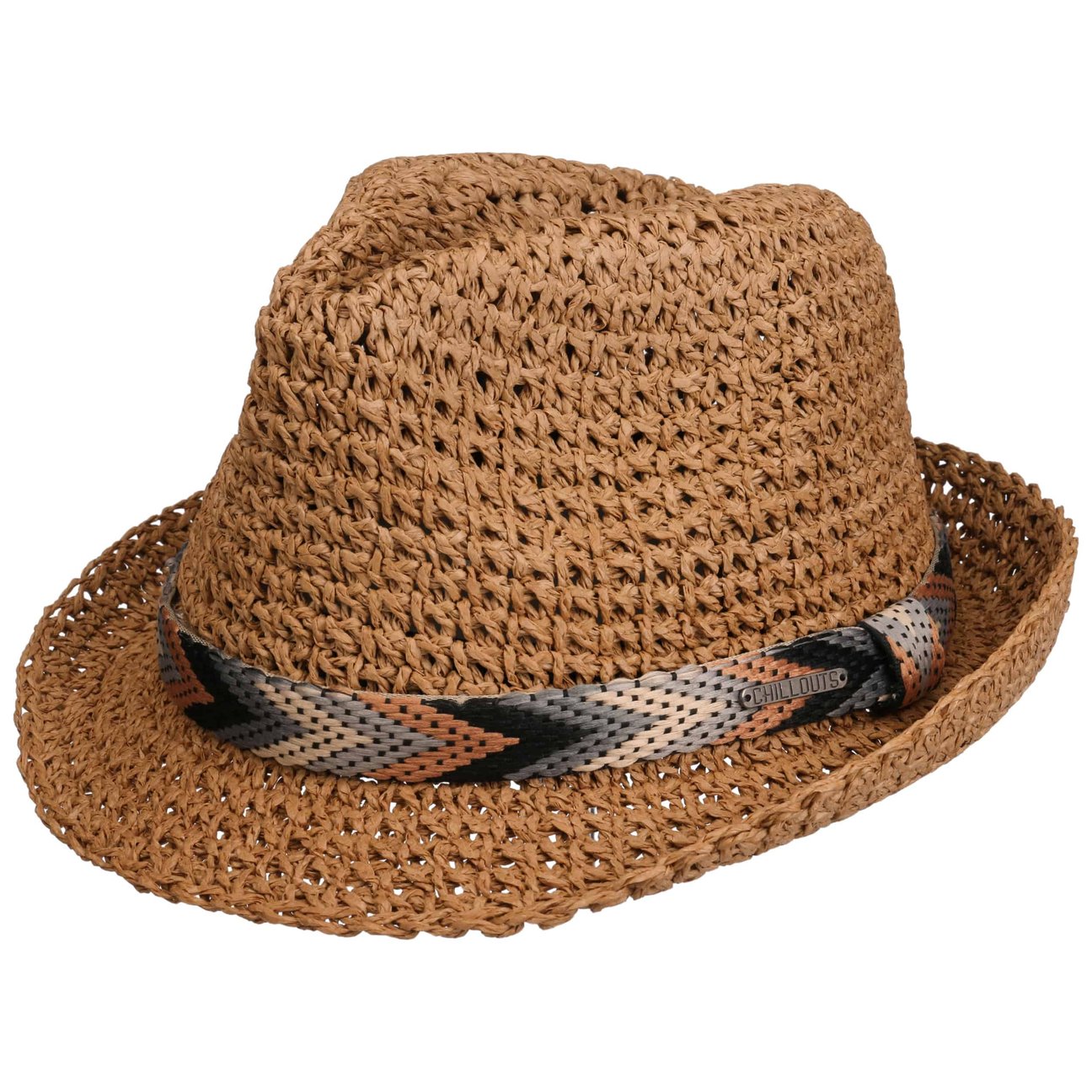 Chillouts Unisex Beige Medellin Crushable Straw Hat By