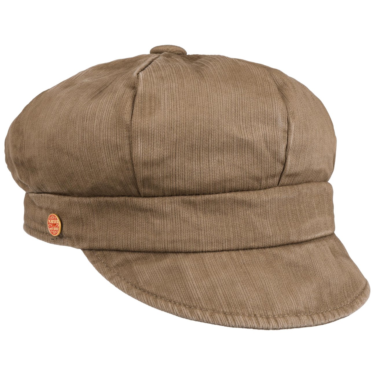 Mayser Girls Khaki Alexa Newsboy Cap By